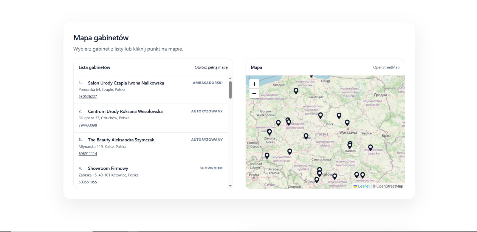 Service & offer system 7