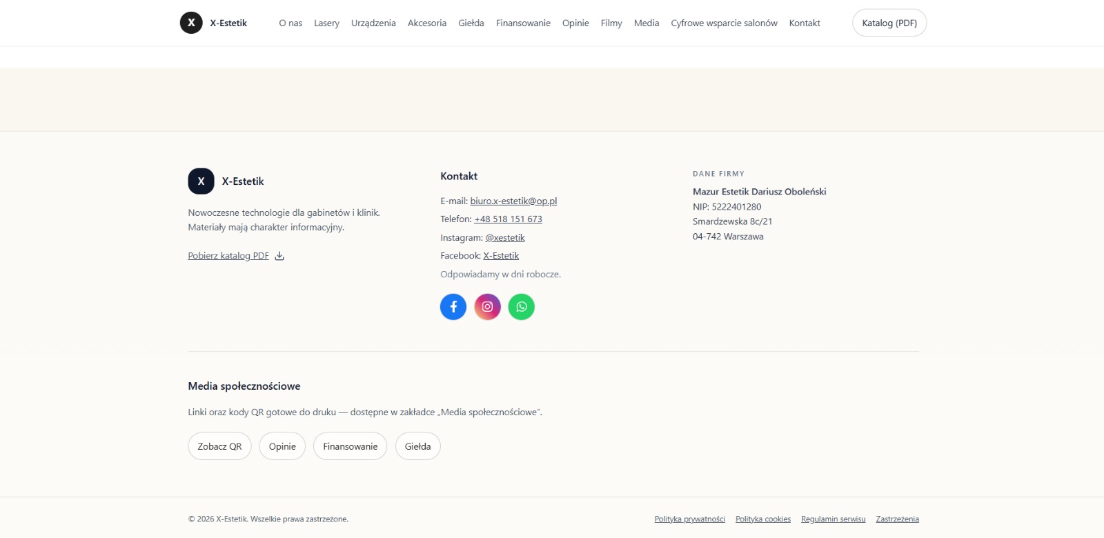 Studio services platform