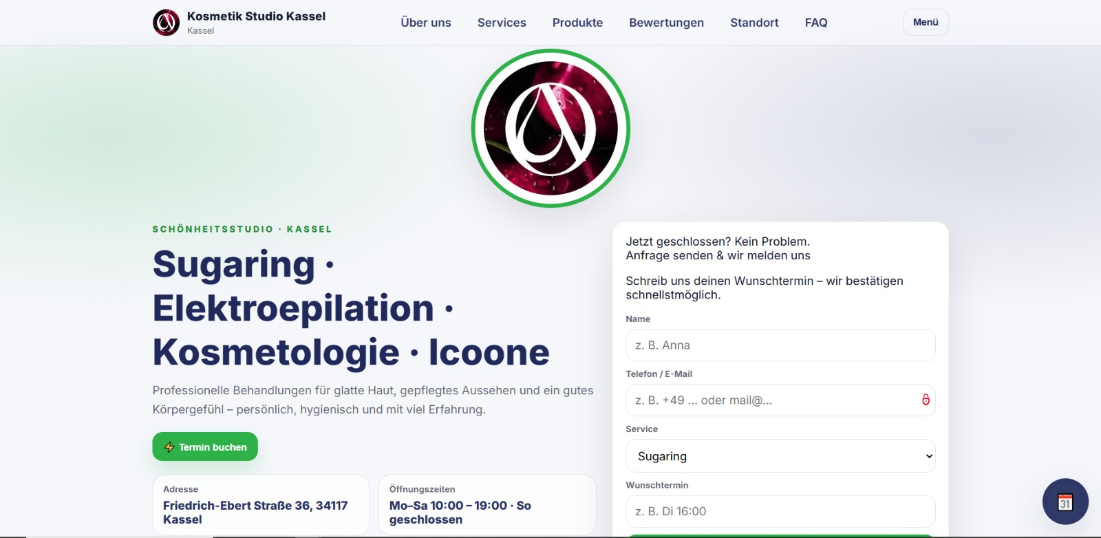 Creative landing direction