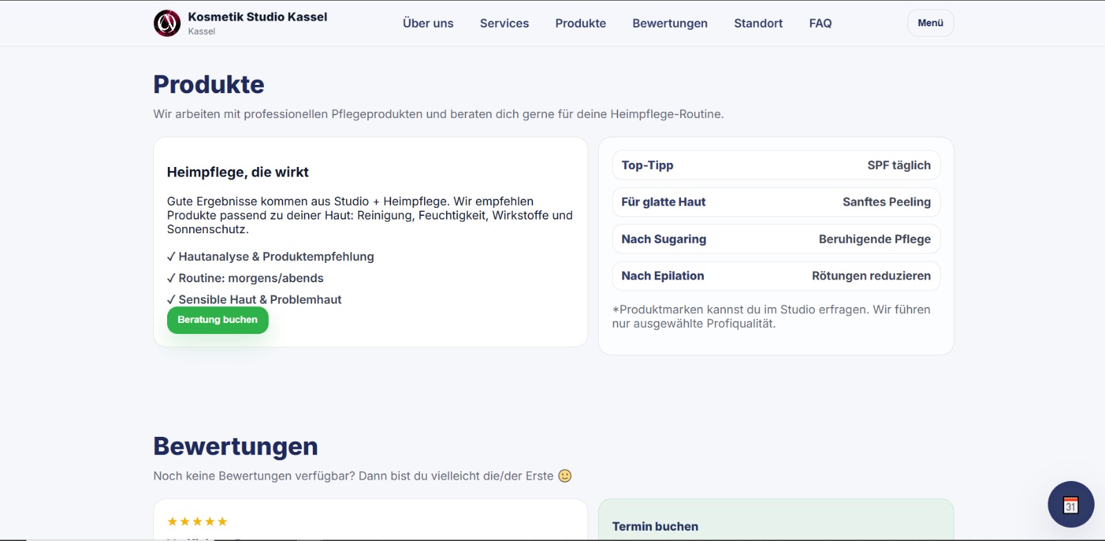 Creative landing direction 1