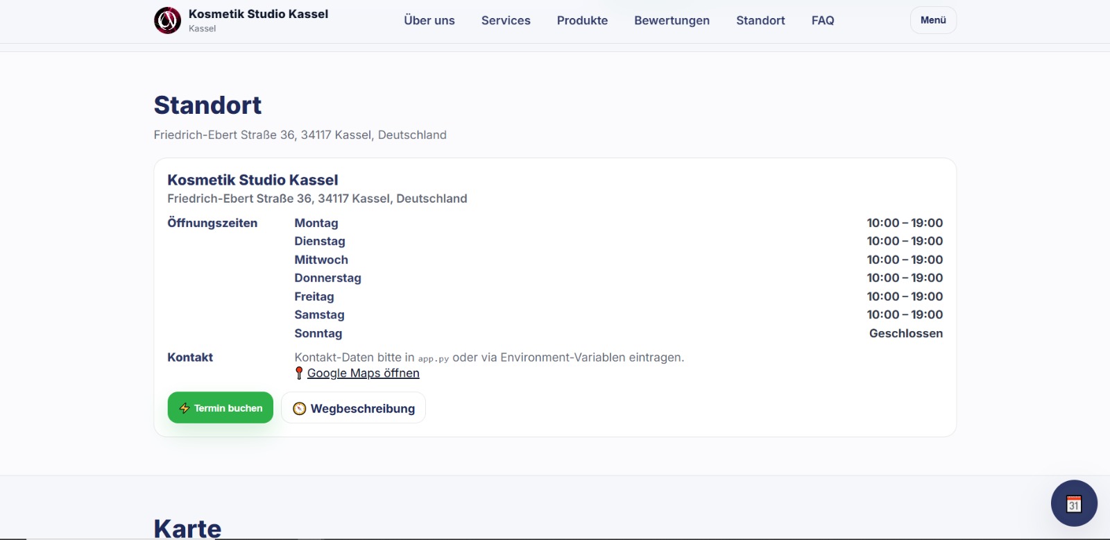 Creative landing direction 2