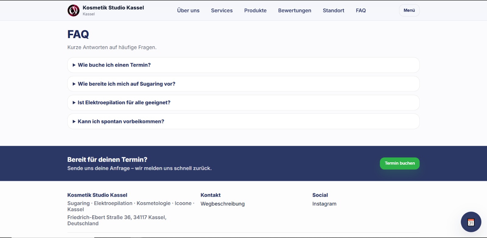 Creative landing direction 3