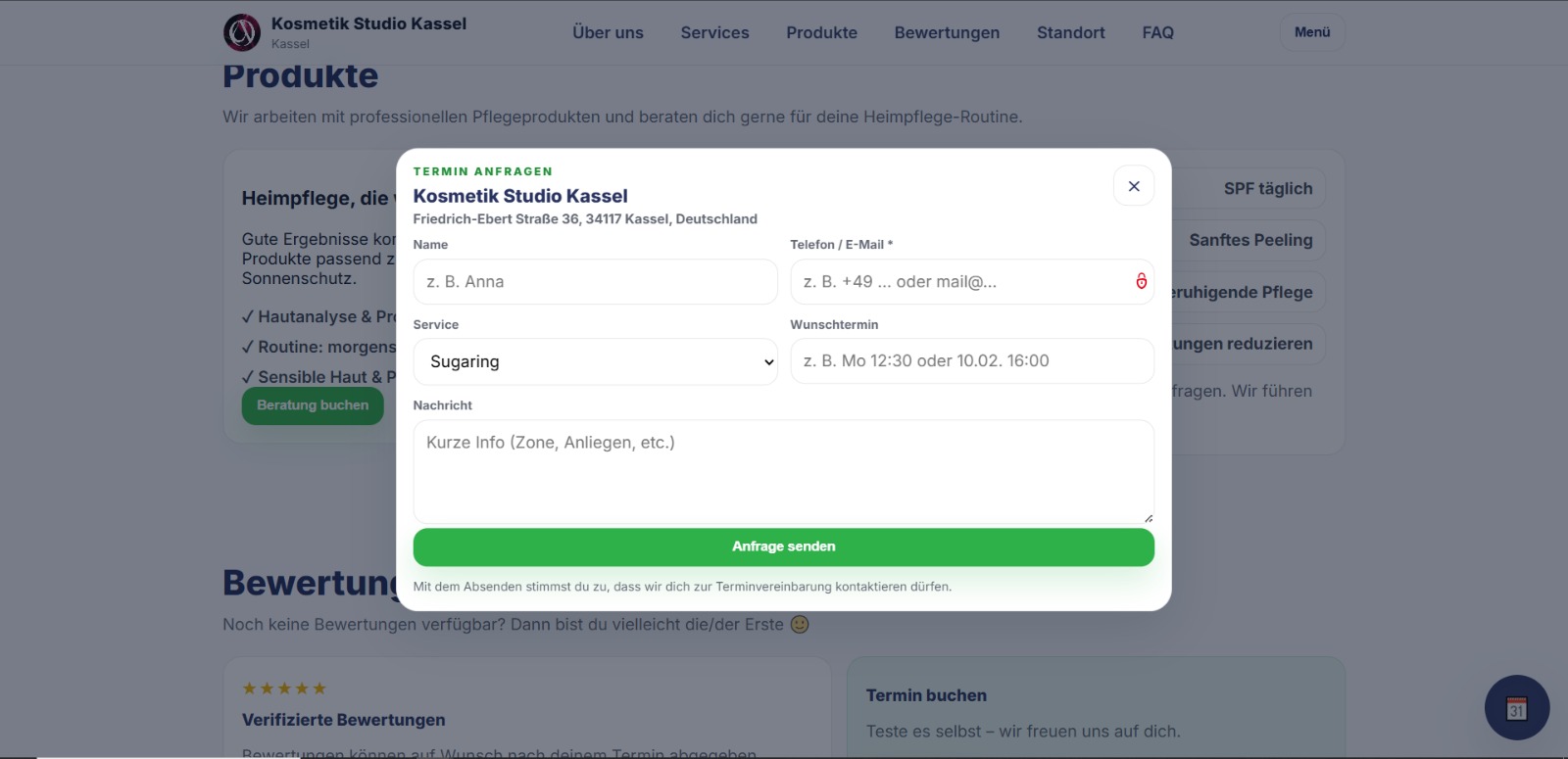 Creative landing direction 6